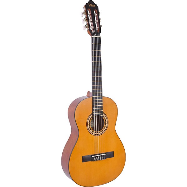 Valencia VC203 200 Series 3/4 Size Classical Guitar. Antique Natural