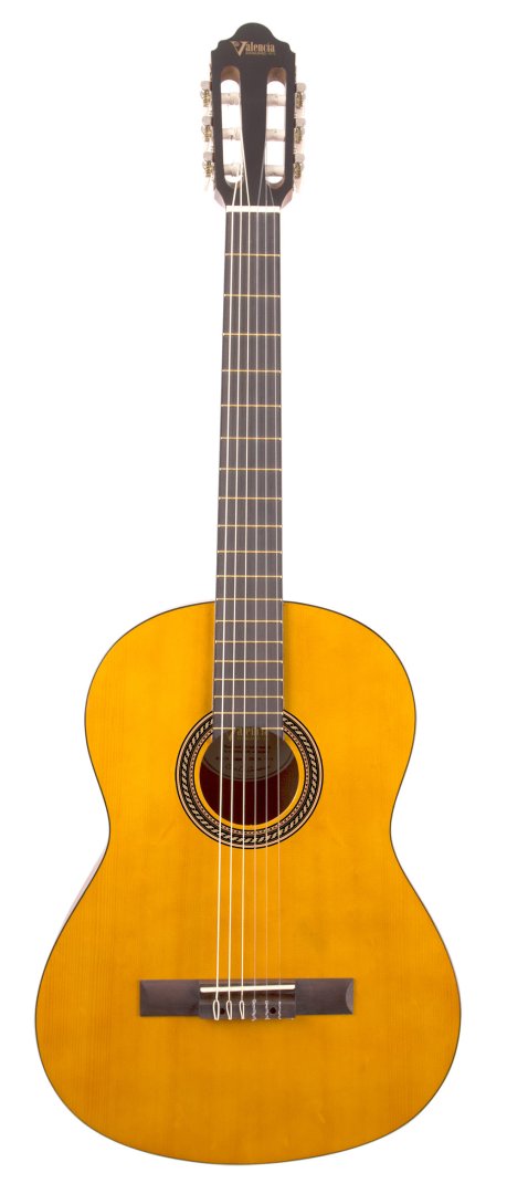 Valencia VC204H 200 Series Classical Guitar. Antique Natural Finish Hy