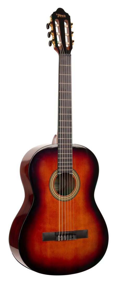 Valencia VC264HCSB 260 Series Classical Guitar. Classic Sunburst Hybri