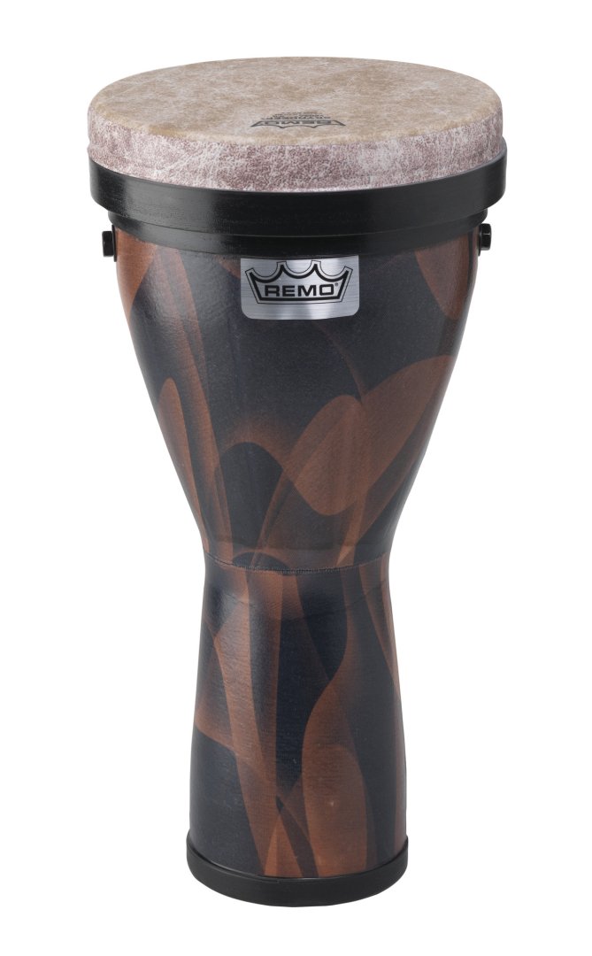 Remo VS-DJ09-43-SD099 Versa Djembe Drum. Brown 9"