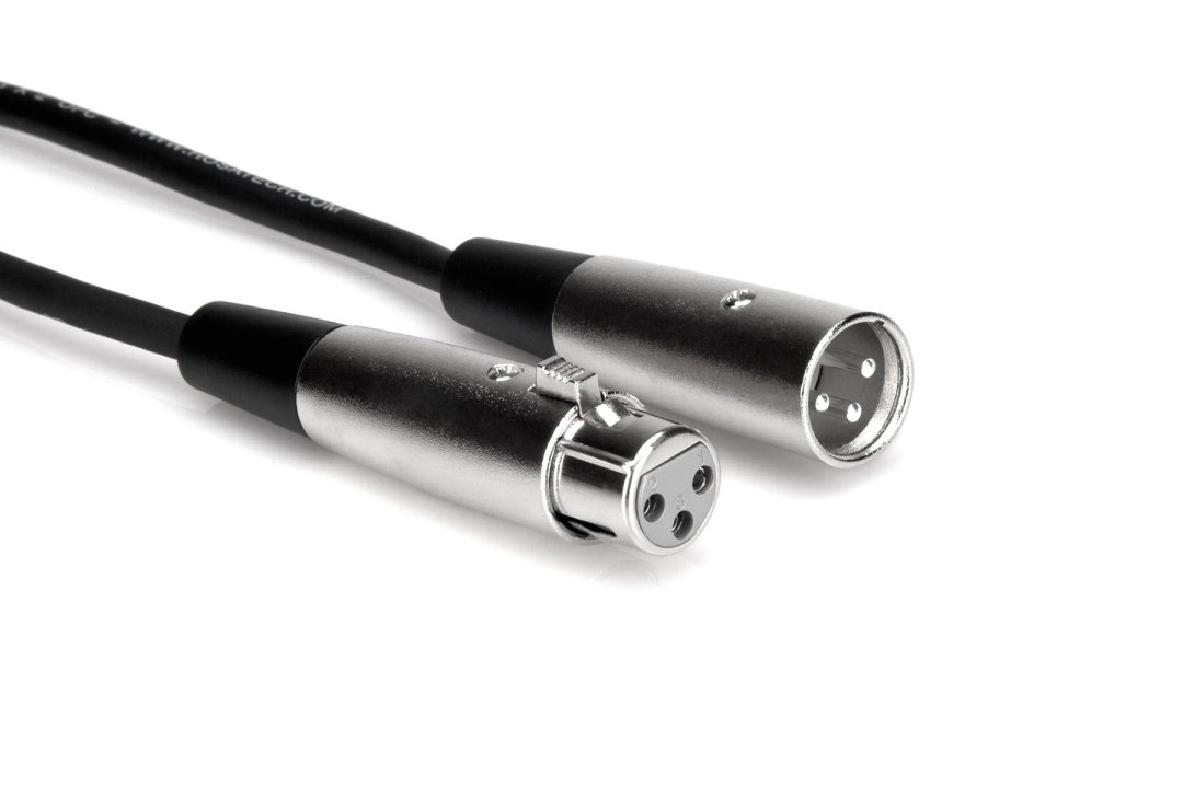 Hosa Hosa XLR-105 Balanced Interconnect XLR3F to XLR3M. 5'