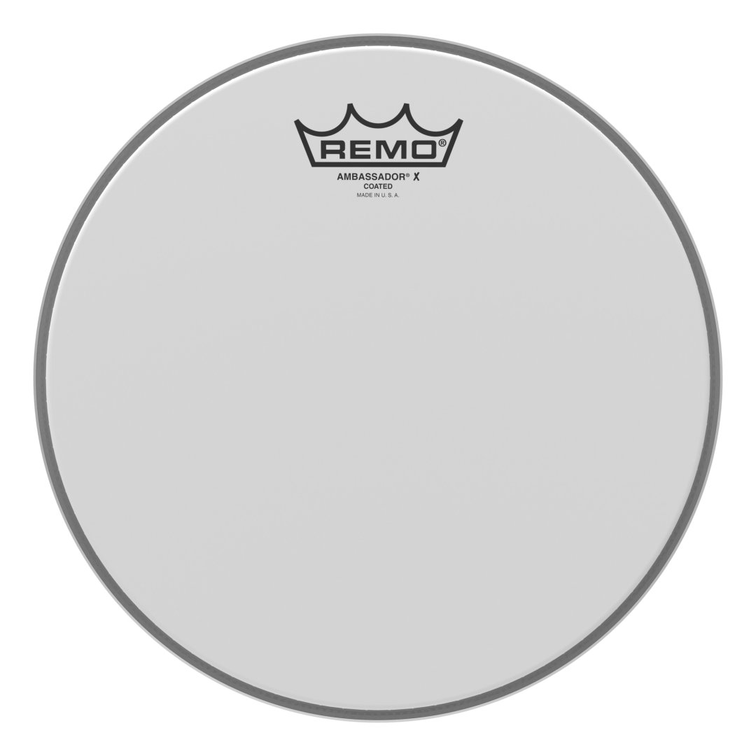 Remo AX-0110-00 Ambassador X Coated Drumhead. 10"
