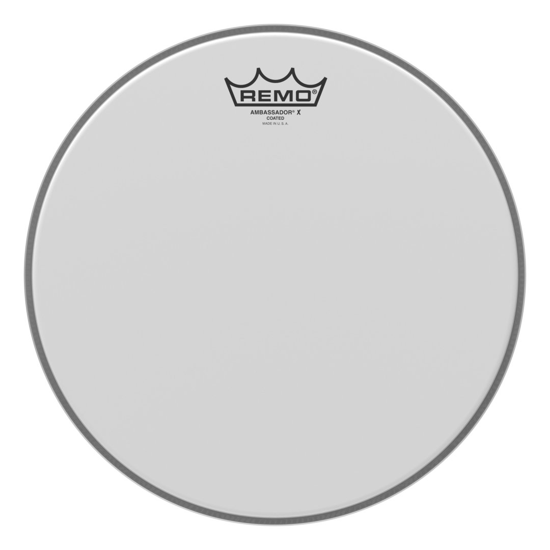 Remo AX-0112-00 Ambassador X Coated Drumhead. 12"