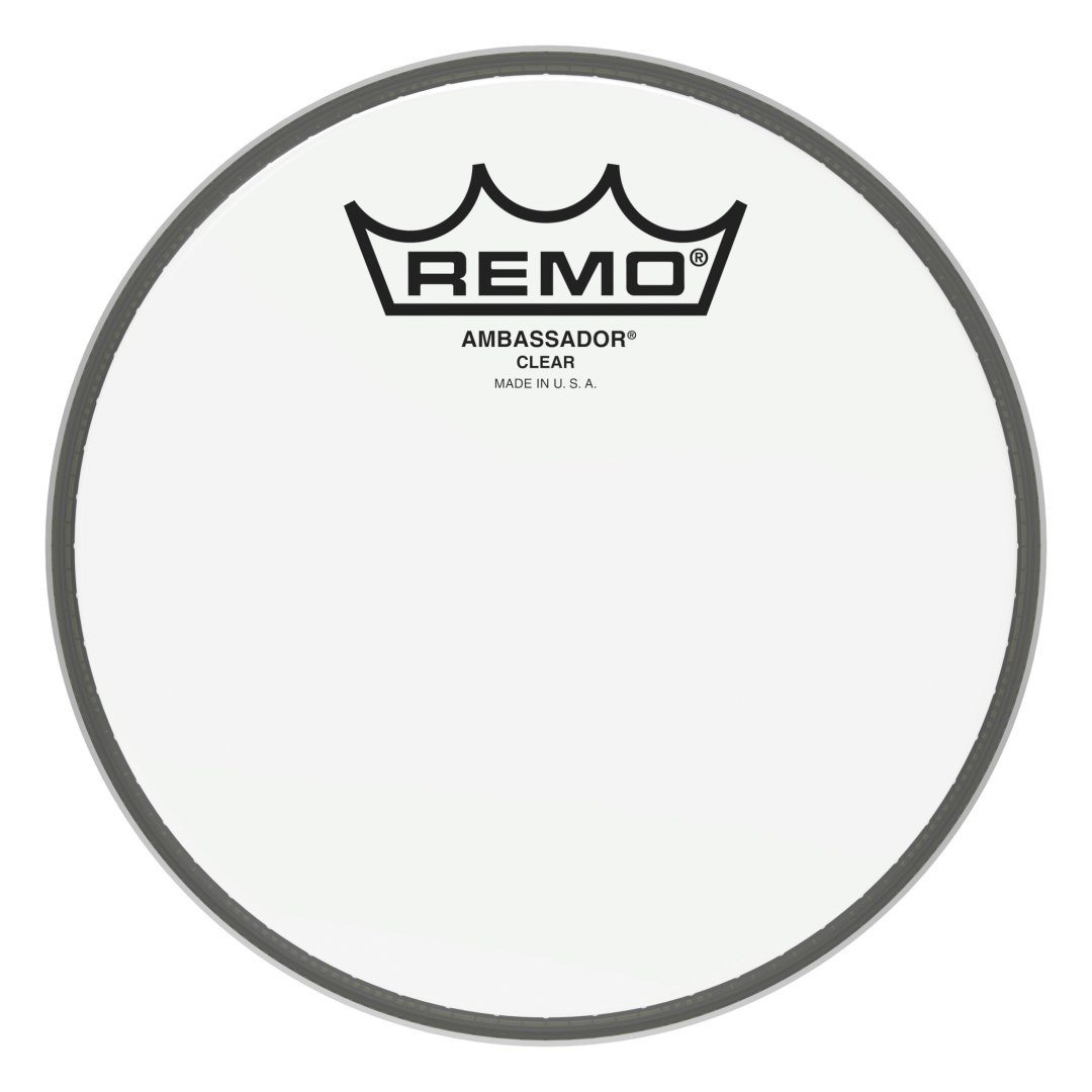 Remo BA-0306-00 Ambassador Clear Drumhead. 6"