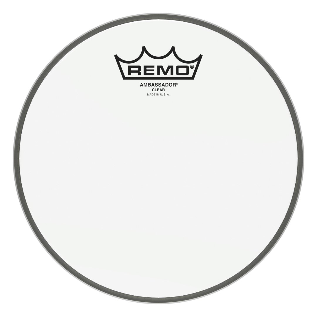 Remo BA-0308-00 Ambassador Clear Drumhead. 8"