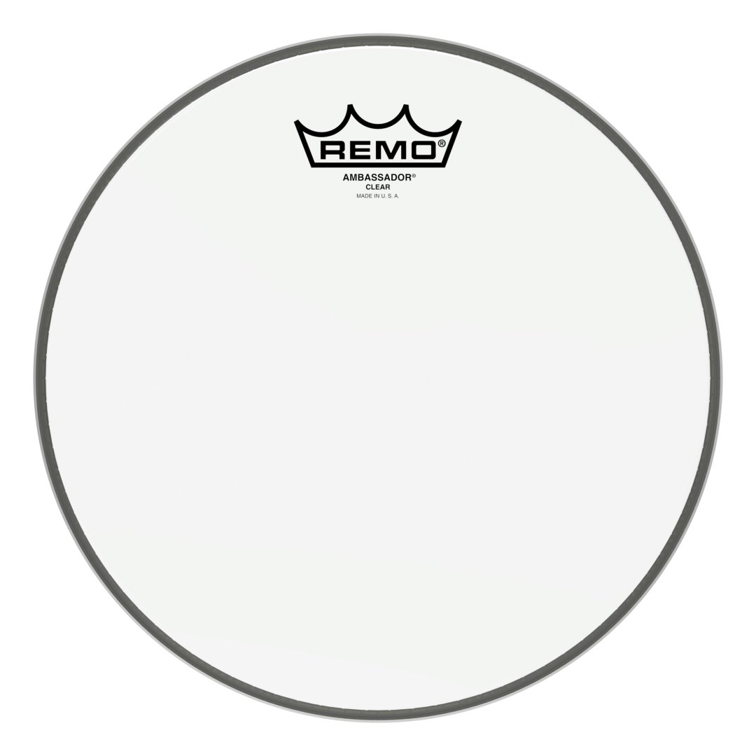 Remo BA-0310-00 Ambassador Clear Drumhead. 10"