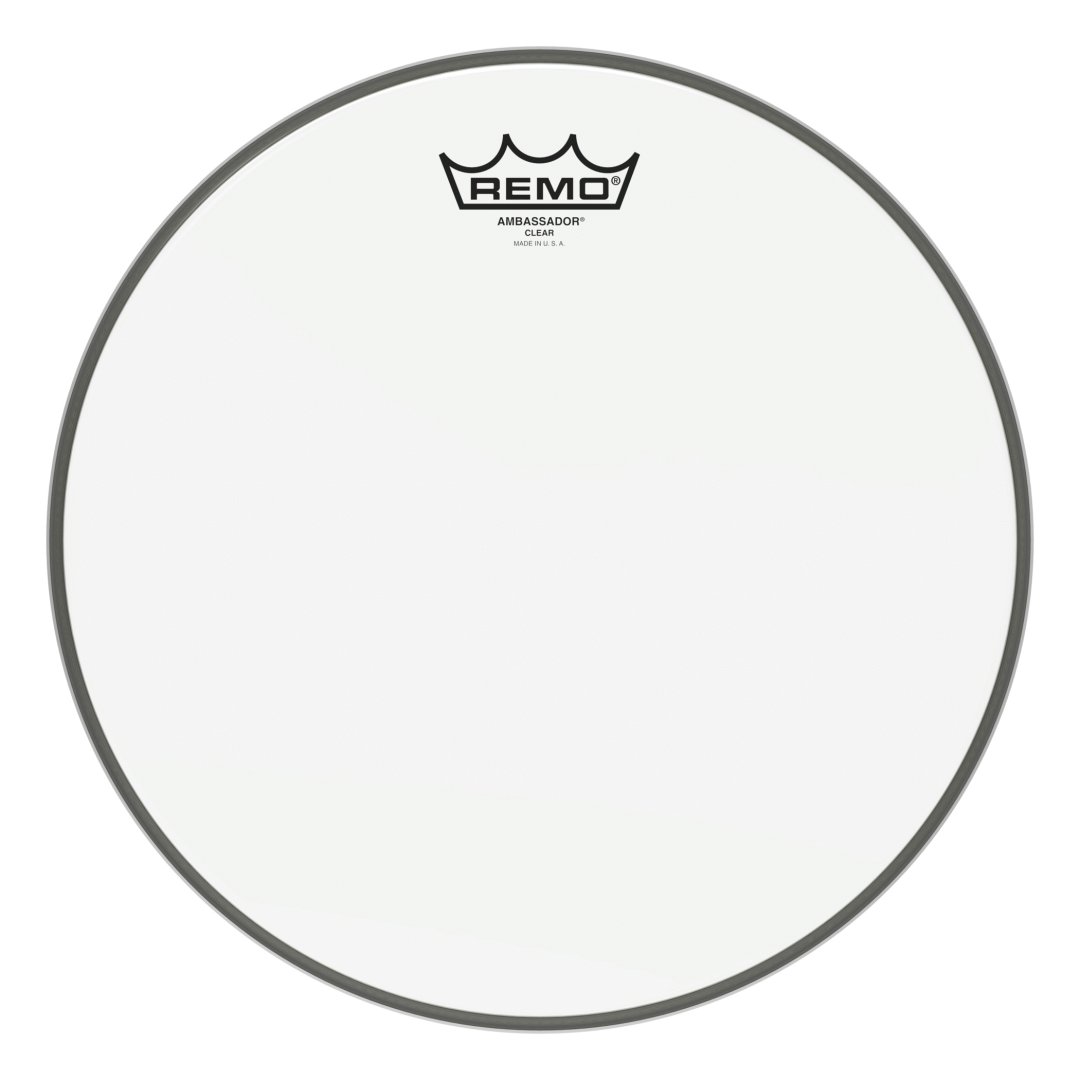 Remo BA-0312-00 Ambassador Clear Drumhead. 12"