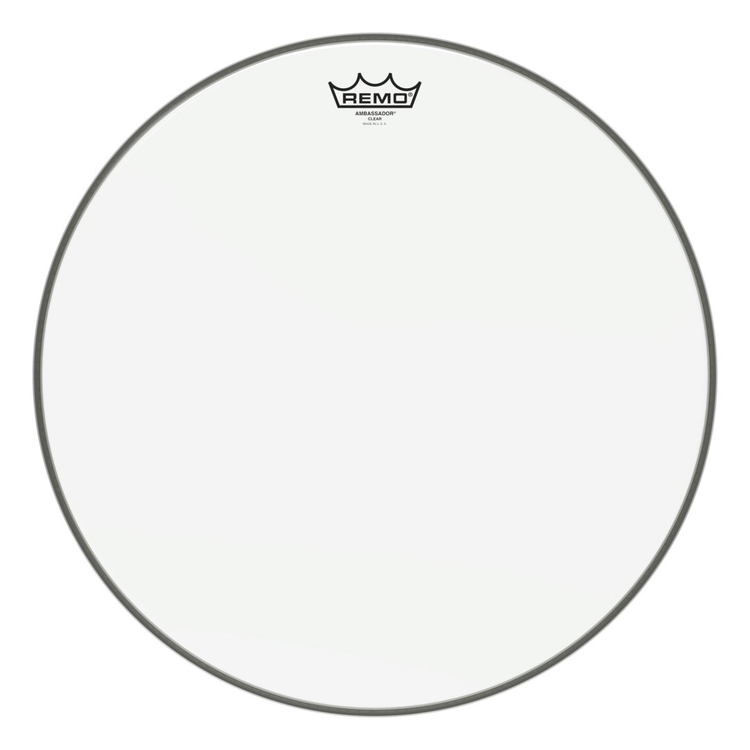 Remo BA-0318-00 Ambassador Clear Drumhead. 18"