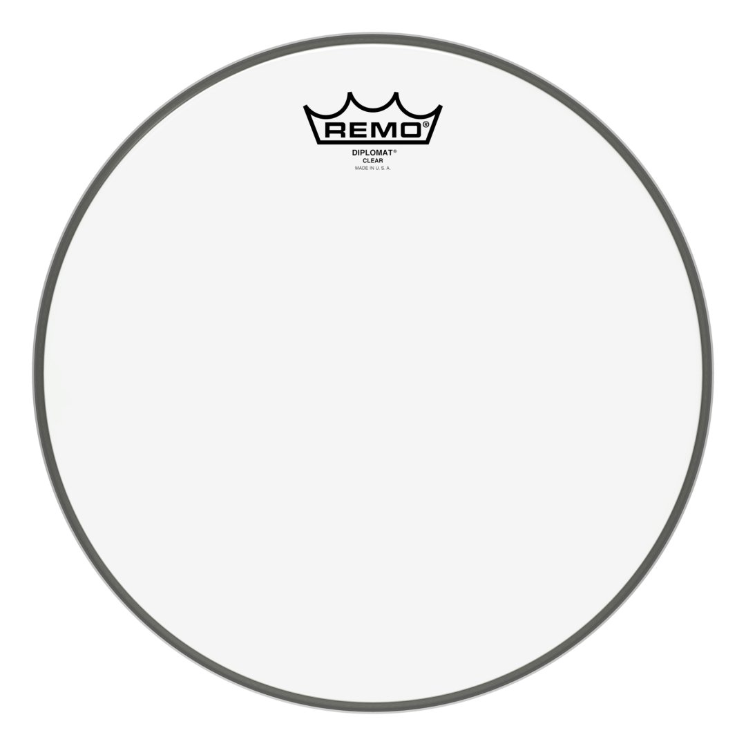 Remo BD-0312-00 Diplomat Clear Drumhead. 12"