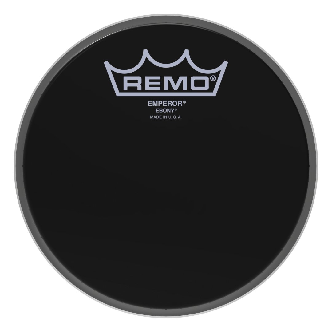 Remo BE-0007-ES Emperor Ebony Drumhead. 6"