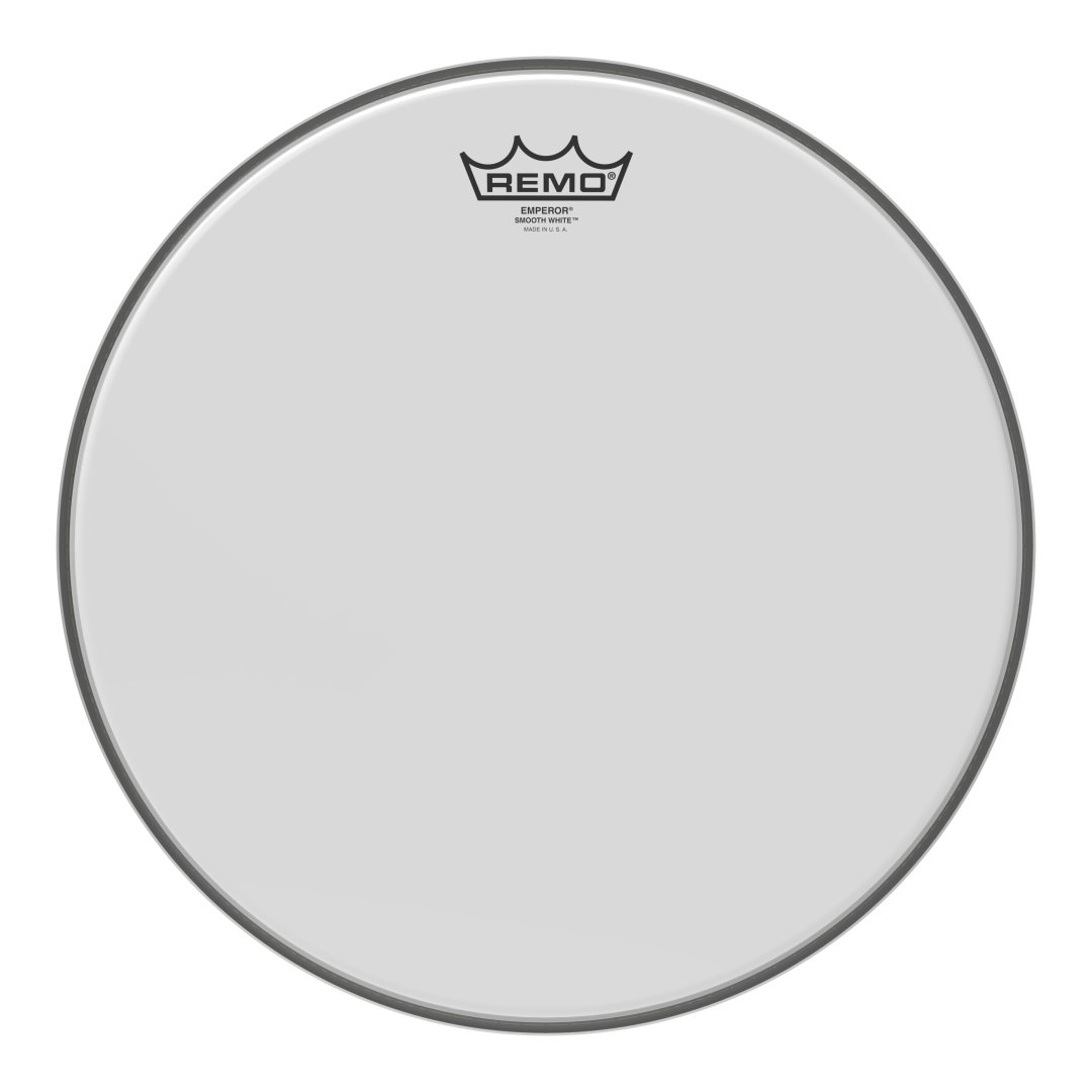 Remo BE-0214-00 Emperor Smooth White Drumhead. 14"