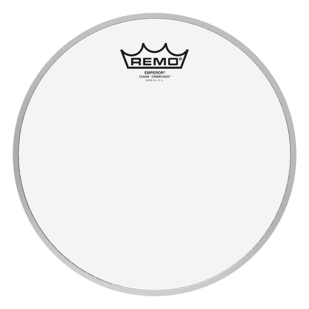 Remo BE-0310-MP Emperor Clear Crimplock Tenor Drumhead. 10"