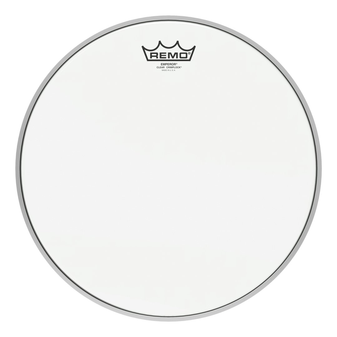 Remo BE-0314-MP Emperor Clear Crimplock Tenor Drumhead. 14"