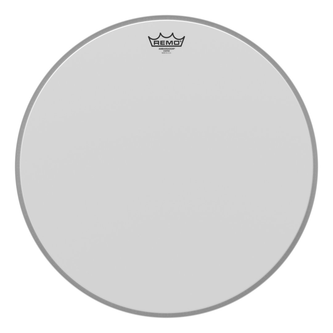 Remo BR-1120-00 Ambassador Coated Bass Drumhead. 20"