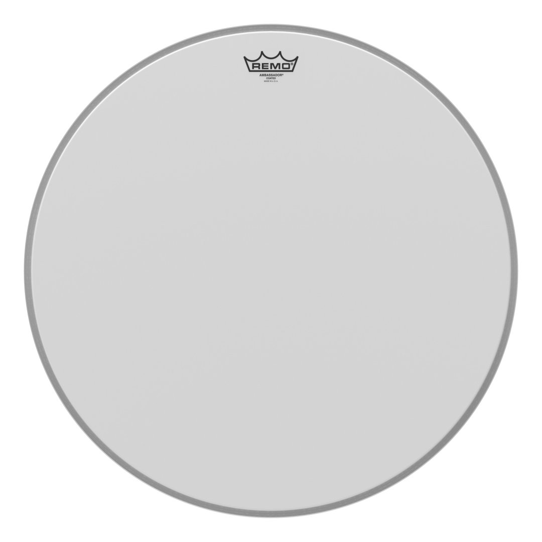 Remo BR-1122-00 Ambassador Coated Bass Drumhead. 22"