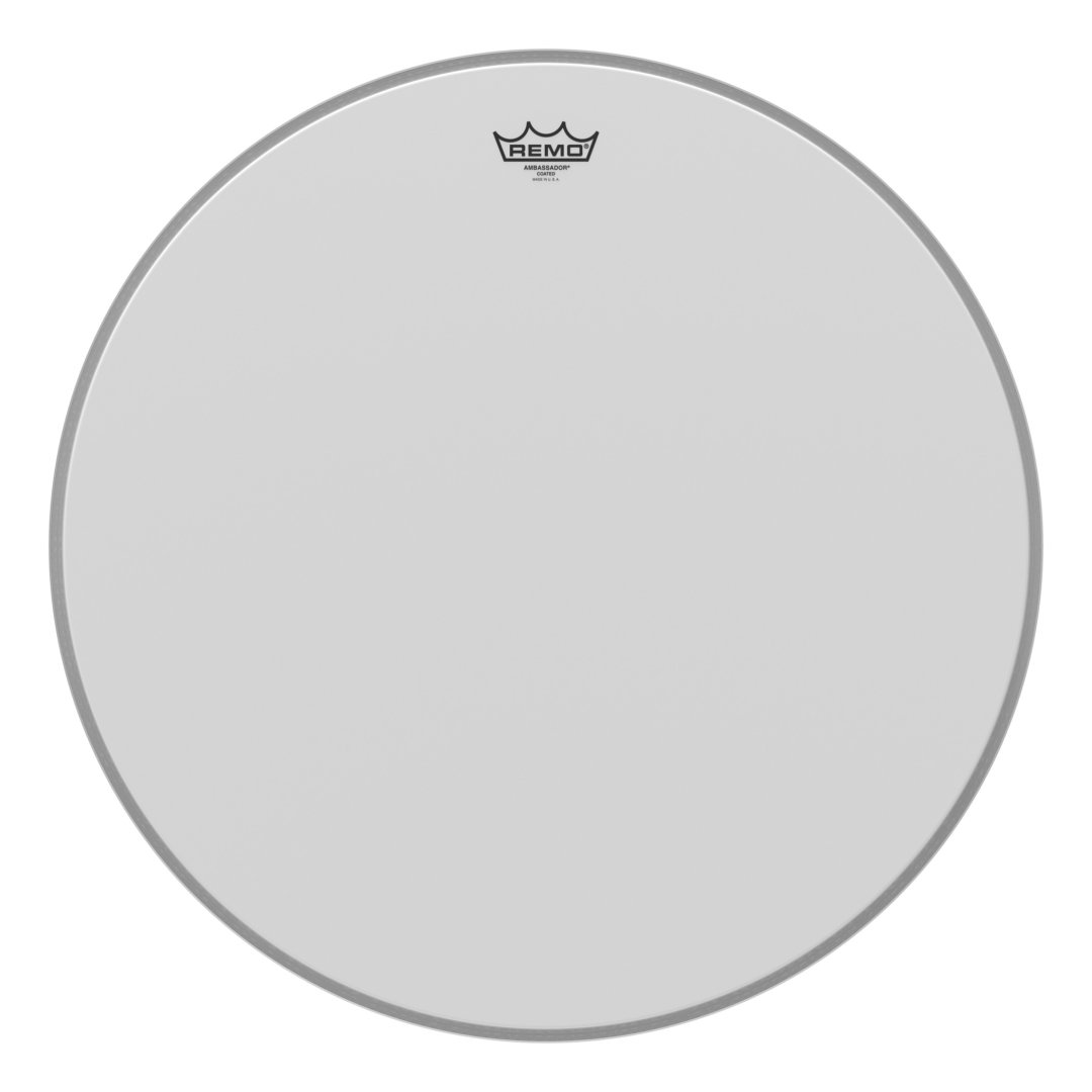Remo BR-1124-00 Ambassador Coated Bass Drumhead. 24"