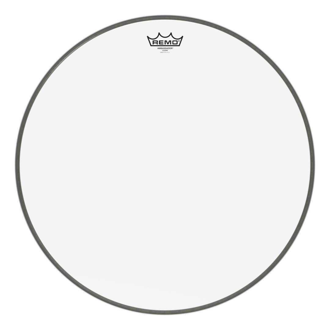 Remo BR-1320-00 Ambassador Clear Bass Drumhead. 20"