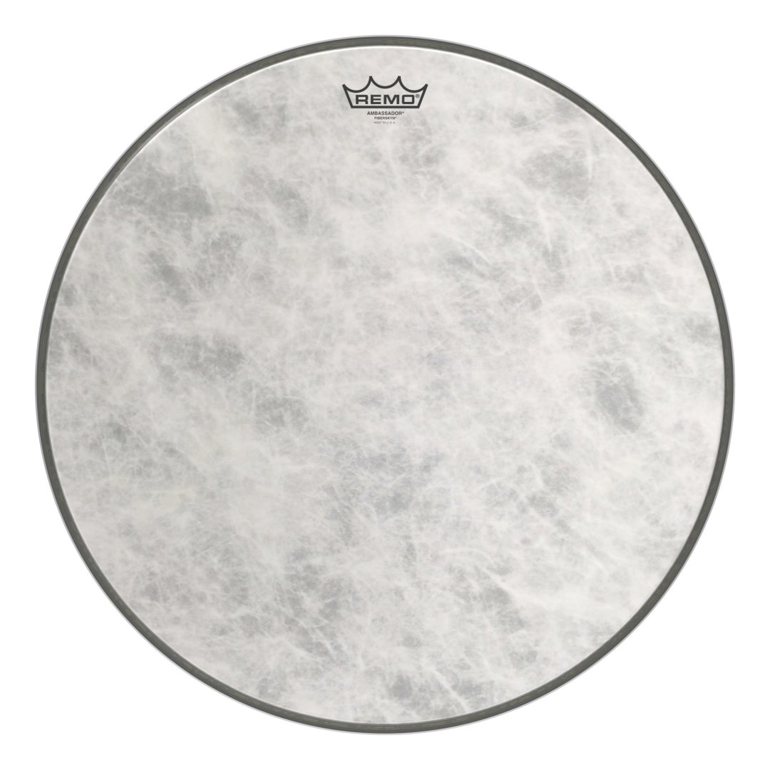 Remo FA-1520-00 Ambassador Fiberskyn Bass Drumhead. 20"