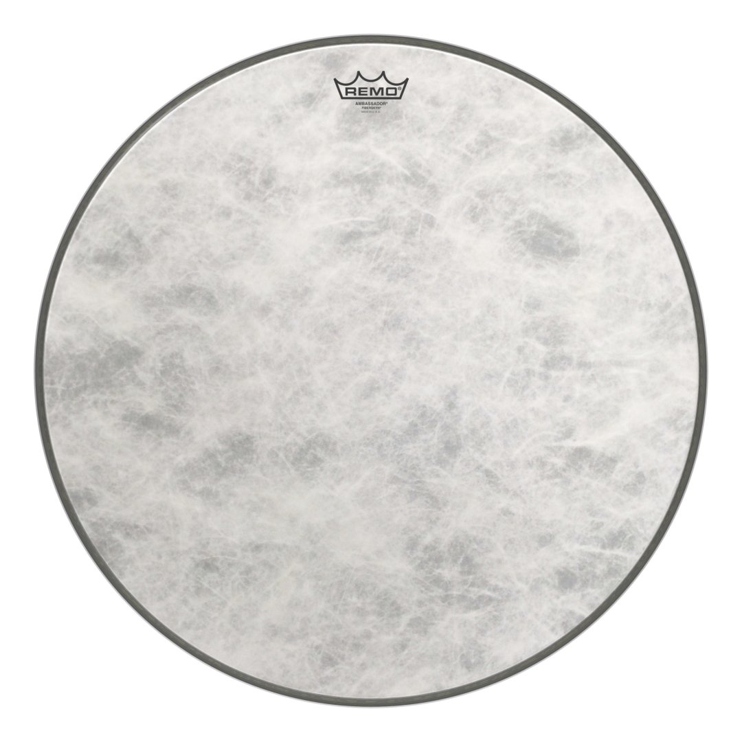 Remo FA-1522-00 Ambassador Fiberskyn Bass Drumhead. 22"