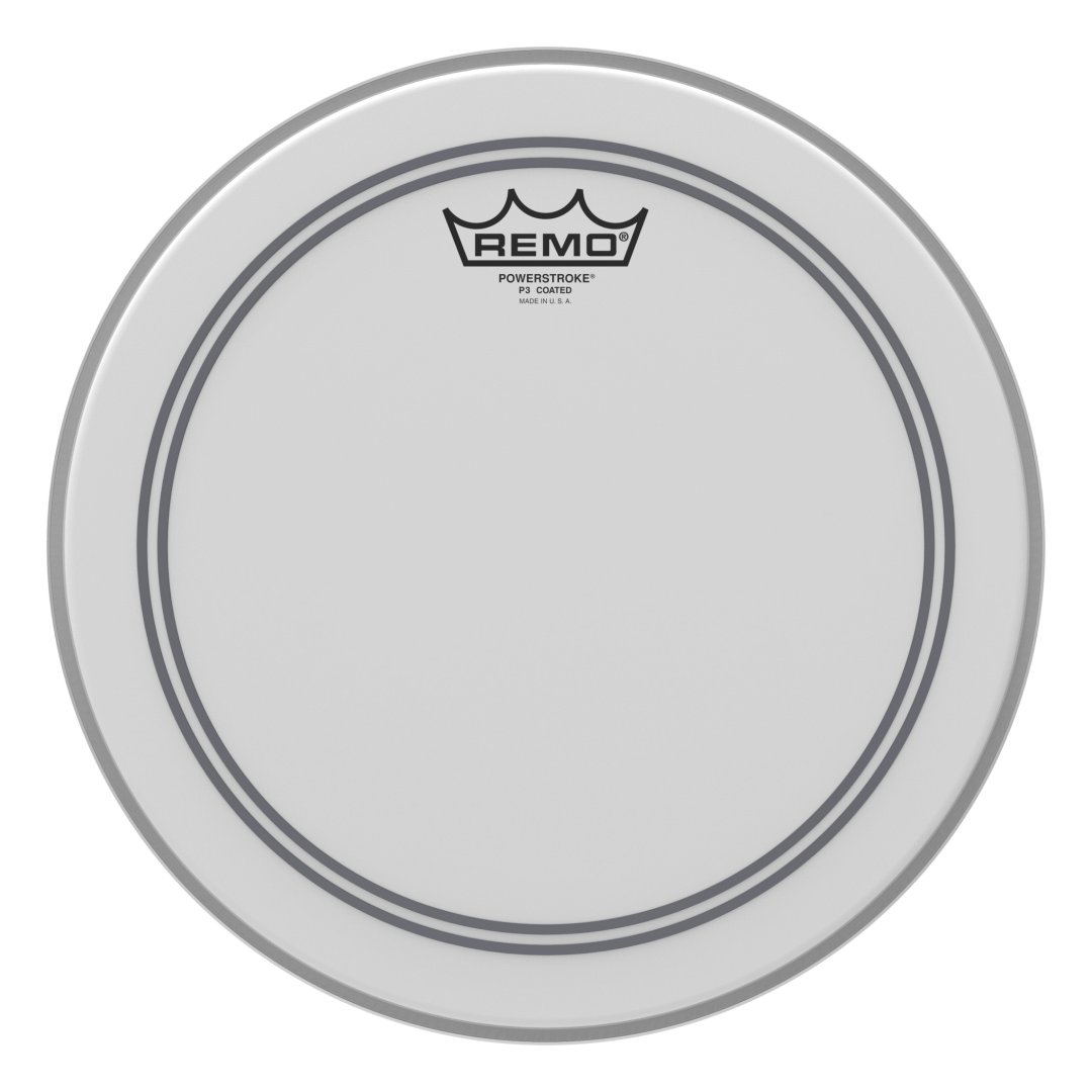 Remo P3-0112-BP Powerstroke P3 Coated Drumhead. 12"