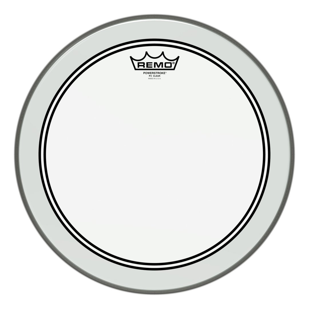 Remo P3-0314-BP Powerstroke P3 Clear Drumhead. 14"
