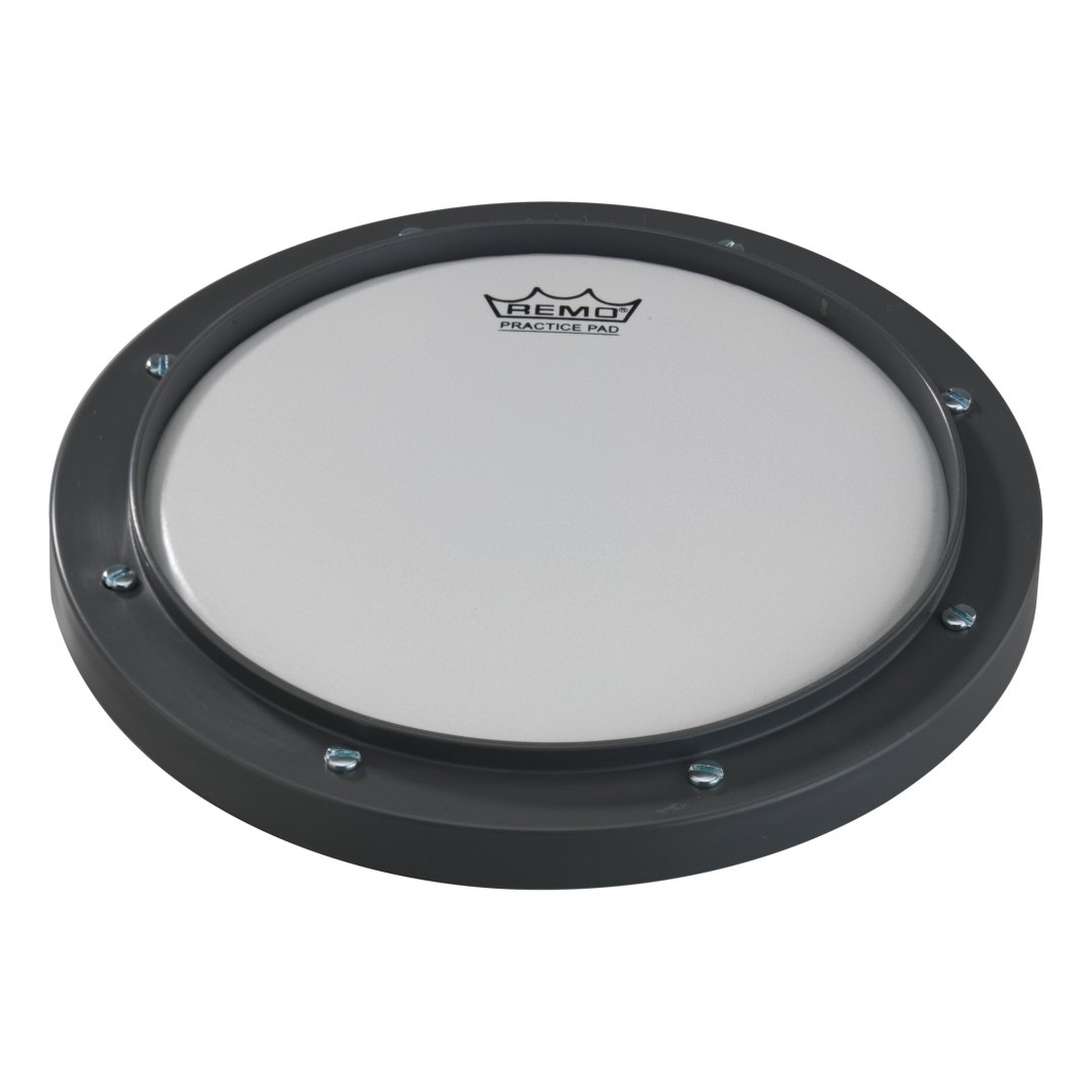 Remo RT-0008-00 Practice Pad Tunable Grey Ambassador Coated Drumhead.