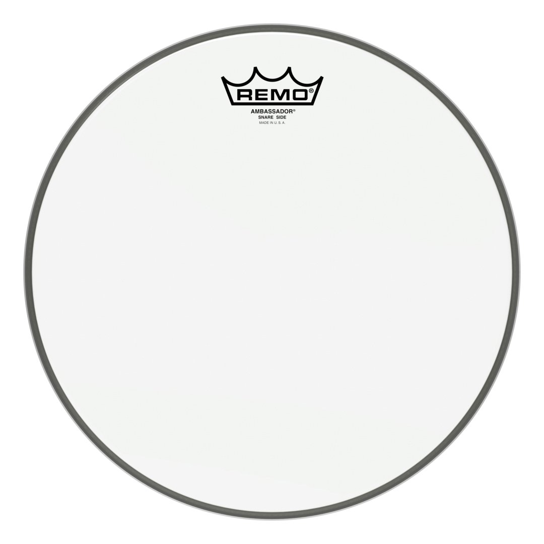 Remo SA-0012-00 Ambassador Hazy Snare Side Drumhead. 12"