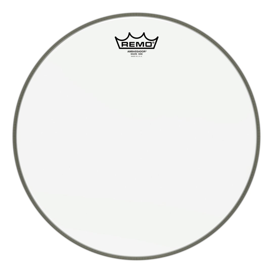 Remo SA-0114-00 Ambassador Hazy Snare Side Drumhead. 14"