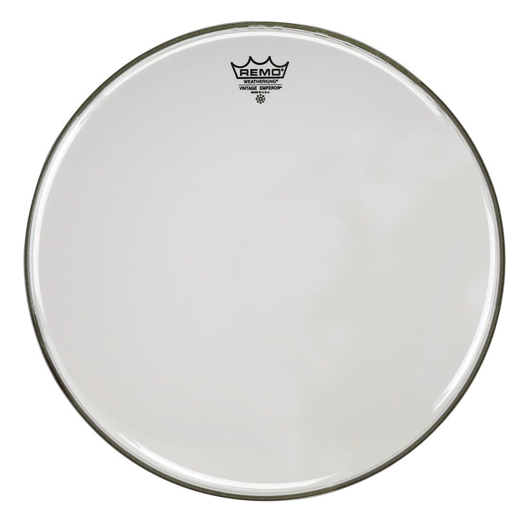 Remo VE-0314-00 Emperor Vintage Clear Drumhead. 14"