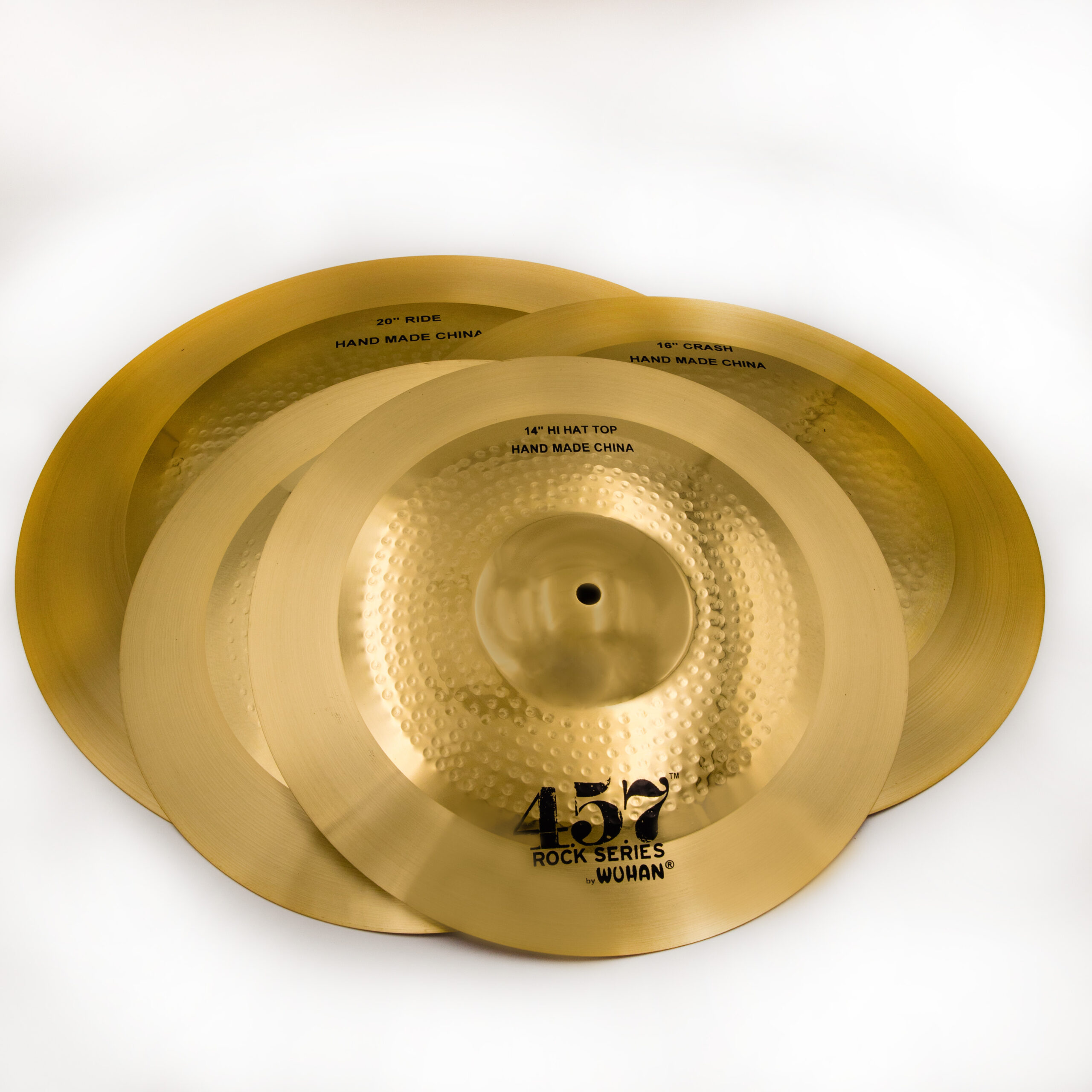 Wuhan Wuhan WU457R Rock Pack 4pc 14h, 16cr, 20r